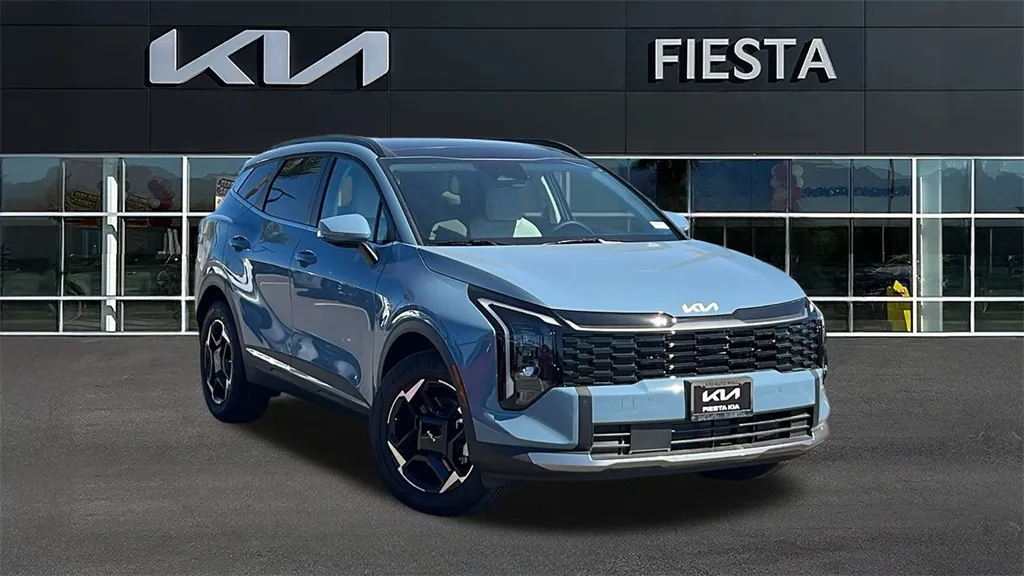 Blue 2026 Kia Sportage Hybrid EX for sale in Indio, CA