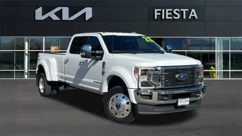 White 2022 Ford F-450SD King Ranch for sale in Indio, CA