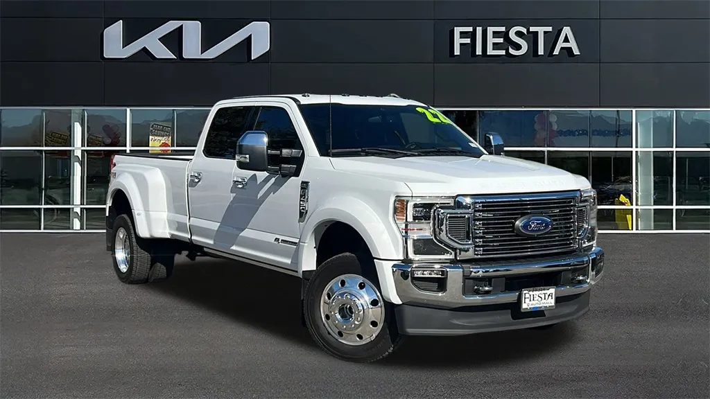 White 2022 Ford F-450SD King Ranch for sale in Indio, CA