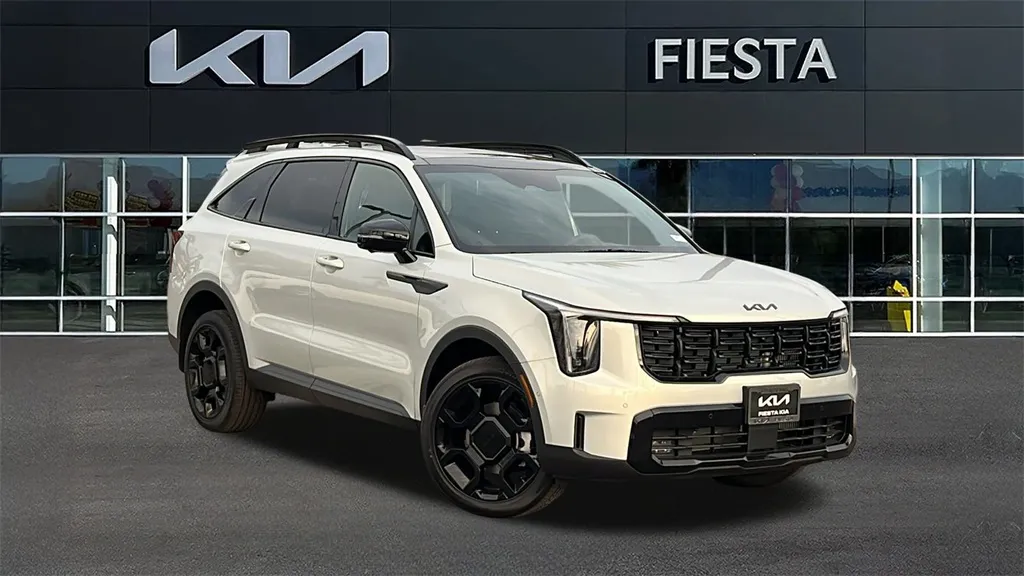 Silver 2026 Kia Sorento X-Line SX Prestige for sale in Indio, CA