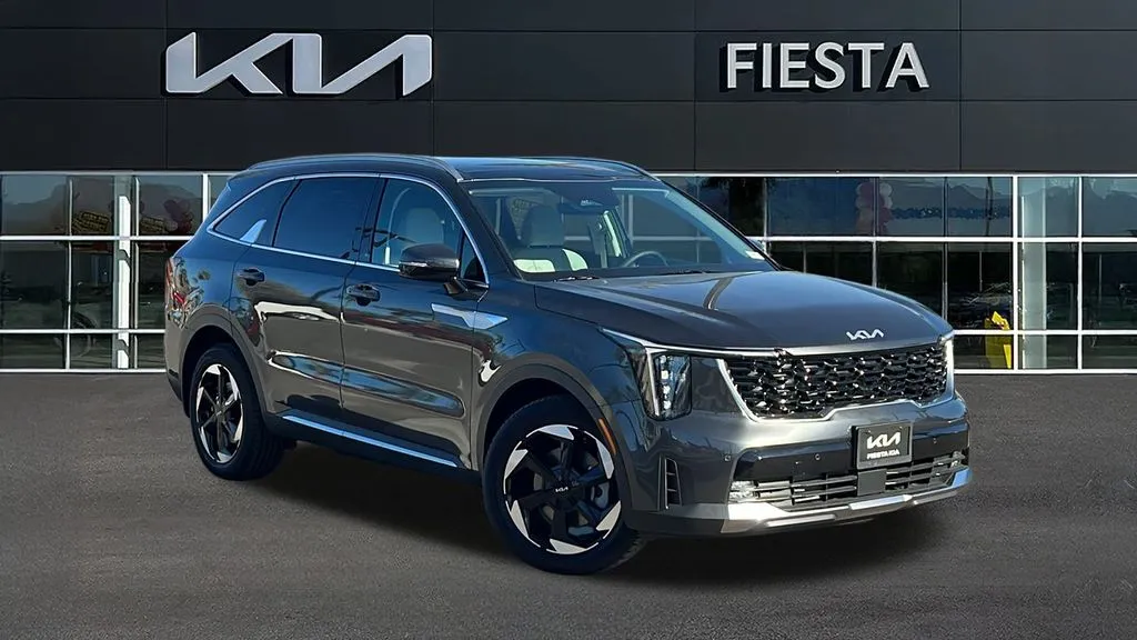 Gray 2026 Kia Sorento Hybrid EX for sale in Indio, CA