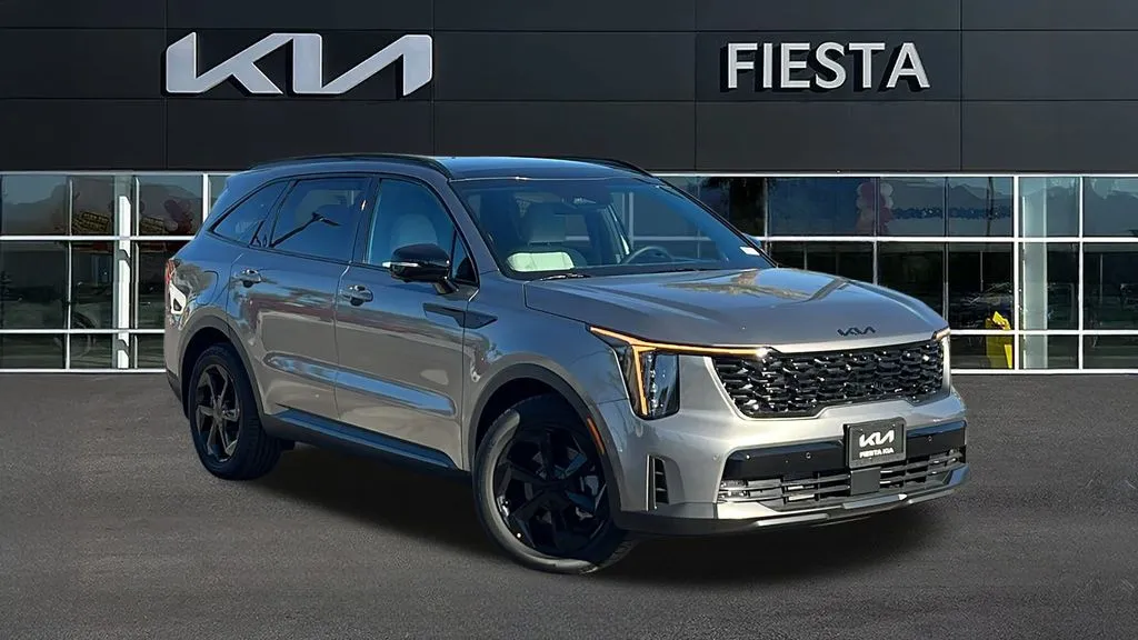 Beige 2026 Kia Sorento Plug-In Hybrid SX Prestige for sale in Indio, CA