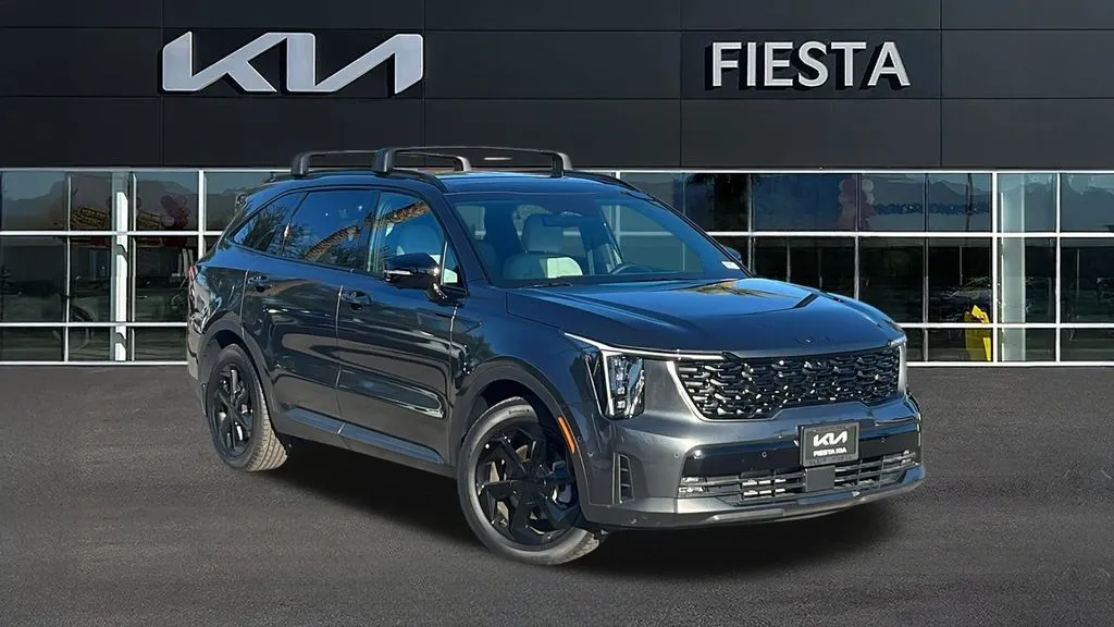 Gray 2026 Kia Sorento Plug-In Hybrid SX Prestige for sale in Indio, CA