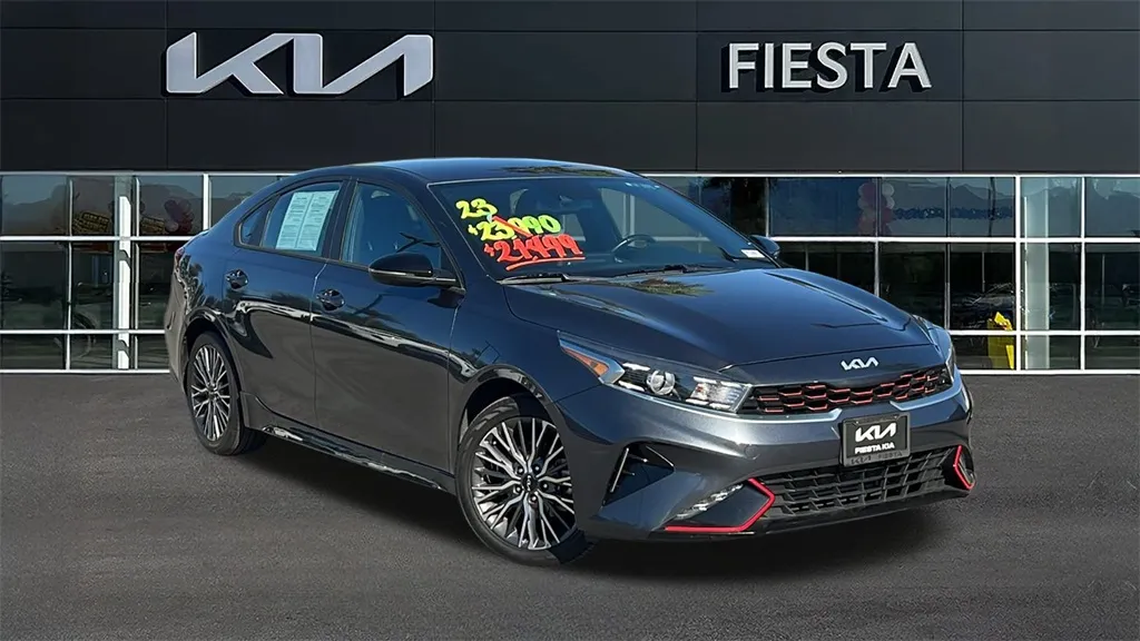 Gray 2023 Kia Forte GT-Line for sale in Indio, CA