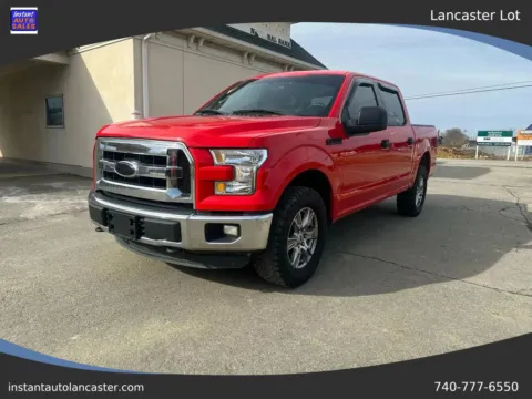 Red 2015 Ford F-150 SuperCrew Cab XLT Pickup 4D 6 1/2 ft for sale in Lancaster, OH