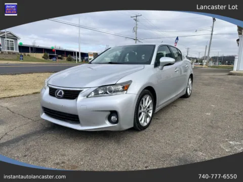 Silver 2012 Lexus CT 200h Premium Hatchback 4D for sale in Lancaster, OH