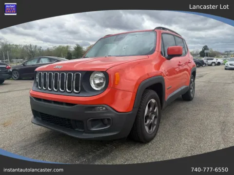 Orange 2015 Jeep Renegade Latitude Sport Utility 4D for sale in Lancaster, OH