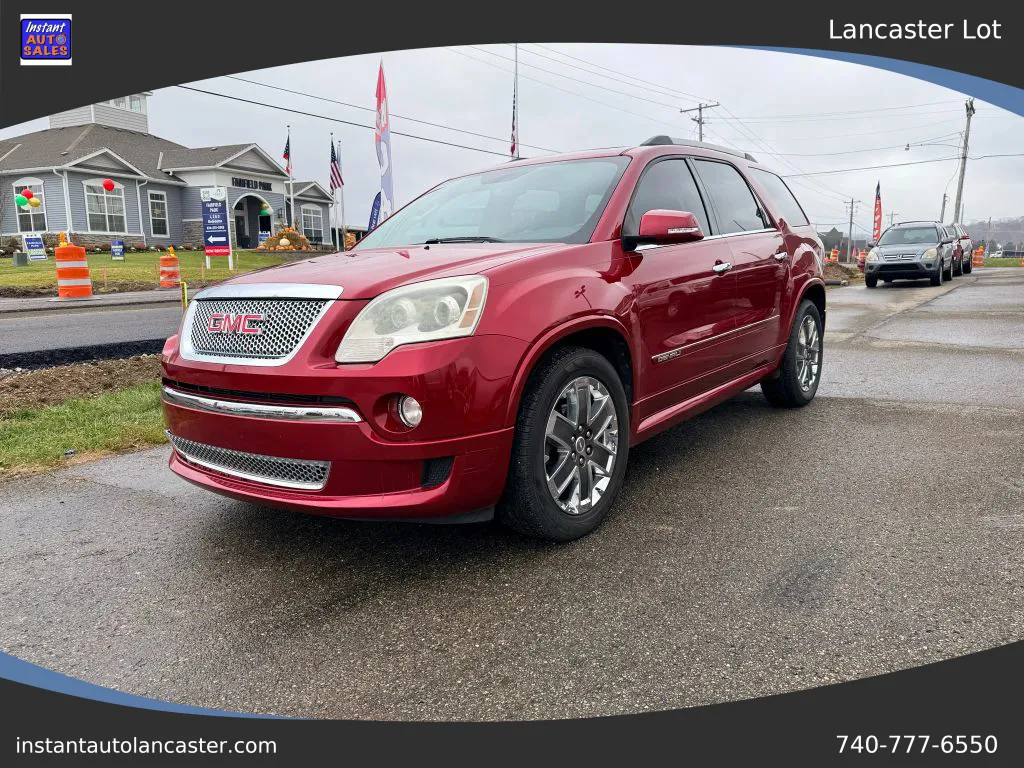 Blue 2012 GMC Acadia Denali Sport Utility 4D for sale in Lancaster, OH