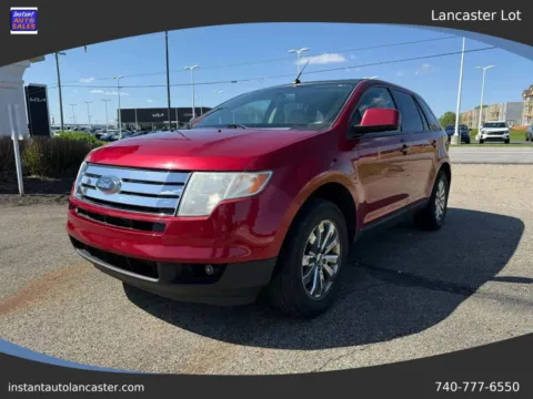 Red 2008 Ford Edge SEL Sport Utility 4D for sale in Lancaster, OH