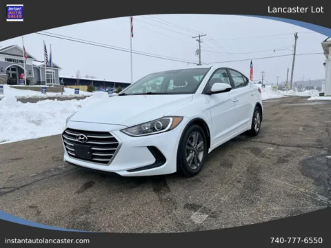 White 2017 Hyundai Elantra SE Sedan 4D for sale in Lancaster, OH