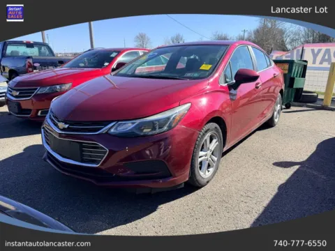 Red 2017 Chevrolet Cruze LT Sedan 4D for sale in Lancaster, OH