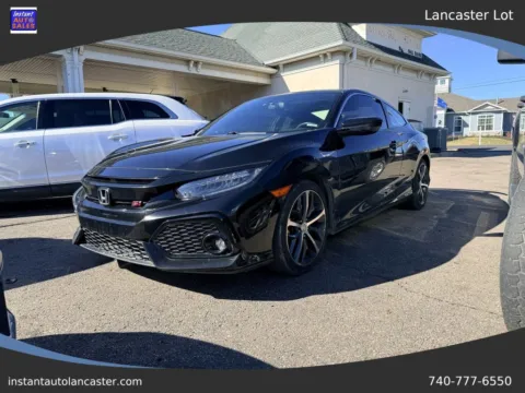 Black 2017 Honda Civic Si Coupe 2D for sale in Lancaster, OH