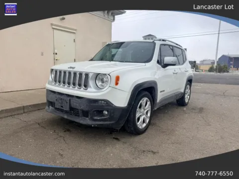White 2017 Jeep Renegade Limited Sport Utility 4D for sale in Lancaster, OH