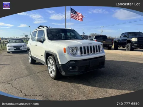White 2017 Jeep Renegade Limited Sport Utility 4D for sale in Lancaster, OH