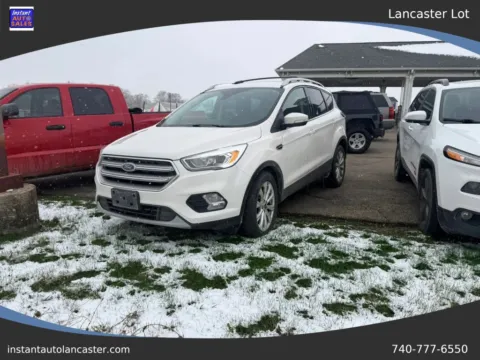 White 2017 Ford Escape Titanium Sport Utility 4D for sale in Lancaster, OH