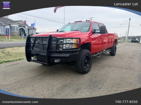 Red 2007 Chevrolet Silverado 2500 HD Crew Cab LTZ Pickup 4D 8 ft for sale in Lancaster, OH