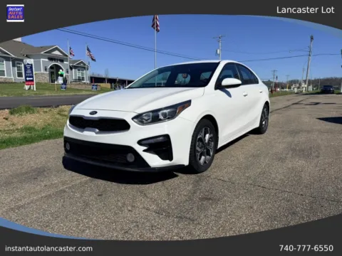White 2019 Kia Forte LXS Sedan 4D for sale in Lancaster, OH