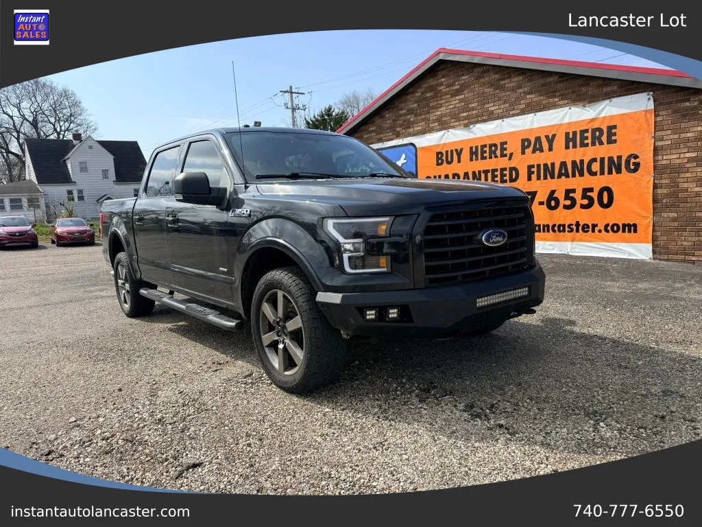 Blue 2015 Ford F-150 SuperCrew Cab XLT Pickup 4D 5 1/2 ft for sale in Lancaster, OH