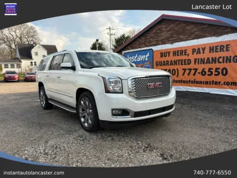 Red 2015 GMC Yukon XL Denali Sport Utility 4D for sale in Lancaster, OH