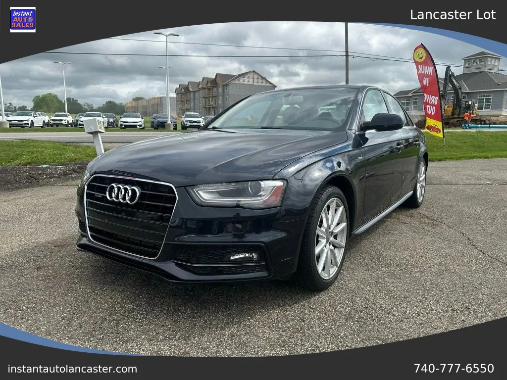 Black 2015 Audi A4 Premium Plus Sedan 4D for sale in Lancaster, OH