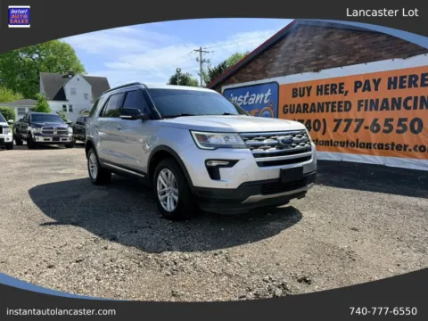Silver 2018 Ford Explorer XLT Sport Utility 4D for sale in Lancaster, OH