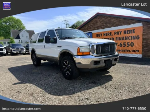 White 2001 Ford Excursion Sport Utility 4D for sale in Lancaster, OH