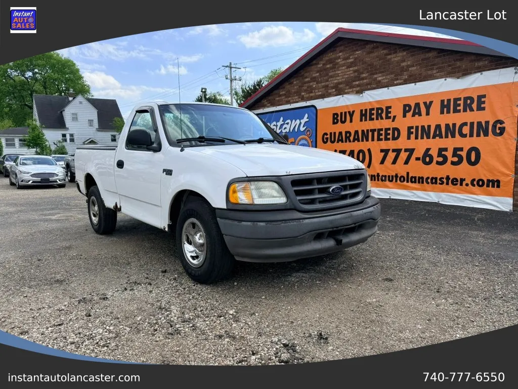 Beige 2003 Ford F-150 Regular Cab XLT STX Pickup 2D 6 1/2 ft for sale in Lancaster, OH