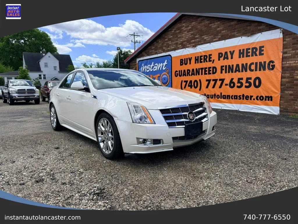 White 2011 Cadillac CTS 3.6 Sedan 4D for sale in Lancaster, OH