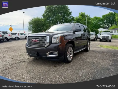 Gray 2015 GMC Yukon SLT Sport Utility 4D for sale in Lancaster, OH