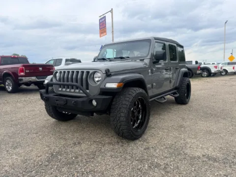 Another view of 2020 Jeep Wrangler Unlimited Sport SUV 4D for sale in Lancaster, OH at Instant Auto Sales Lancaster