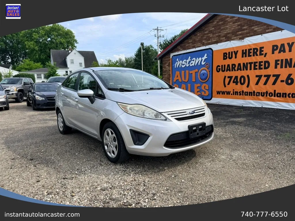 White 2012 Ford Fiesta S Sedan 4D for sale in Lancaster, OH