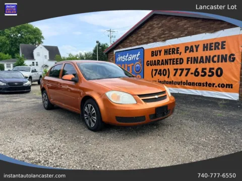 Orange 2007 Chevrolet Cobalt LT Sedan 4D for sale in Lancaster, OH