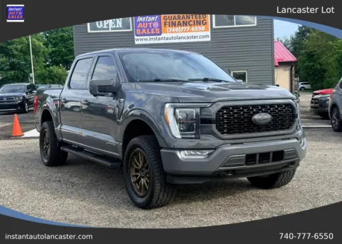 Gray 2021 Ford F-150 SuperCrew Cab Lariat Pickup 4D 5 1/2 ft for sale in Lancaster, OH