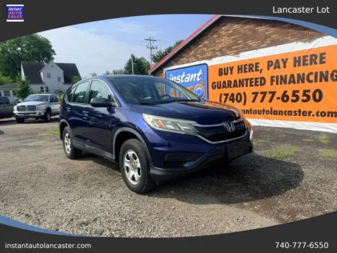 Blue 2015 Honda CR-V LX Sport Utility 4D for sale in Lancaster, OH