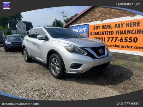 Silver 2018 Nissan Murano S Sport Utility 4D for sale in Lancaster, OH