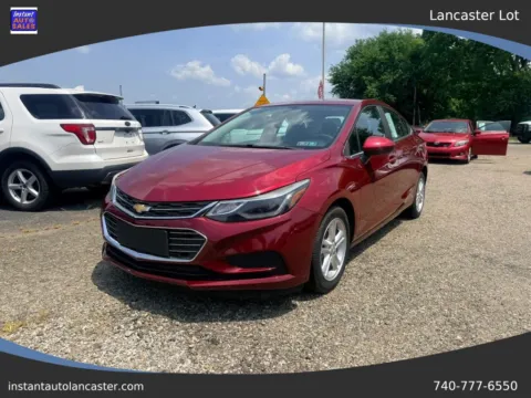 Red 2017 Chevrolet Cruze LT Sedan 4D for sale in Lancaster, OH