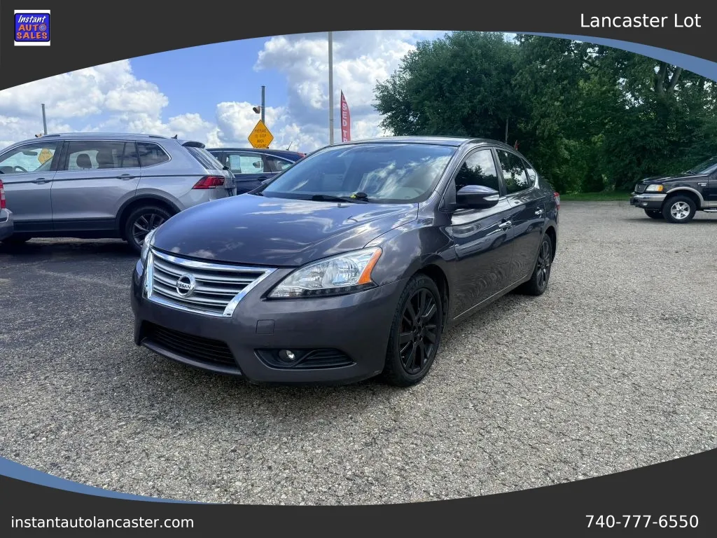 Gray 2013 Nissan Sentra SL Sedan 4D for sale in Lancaster, OH