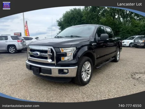 Black 2016 Ford F-150 SuperCrew Cab XLT Pickup 4D 5 1/2 ft for sale in Lancaster, OH