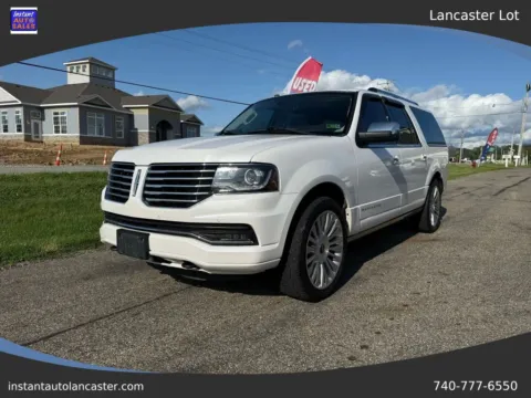White 2015 Lincoln Navigator L Sport Utility 4D for sale in Lancaster, OH