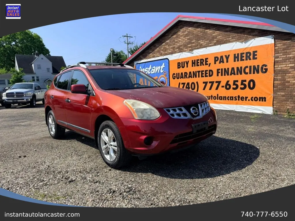 Red 2012 Nissan Rogue SV Sport Utility 4D for sale in Lancaster, OH
