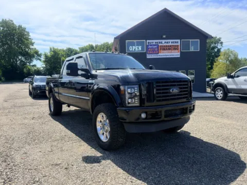 Another view of 2008 Ford F250 Super Duty Crew Cab Lariat Pickup 4D 6 3/4 ft for sale in Lancaster, OH at Instant Auto Sales Lancaster