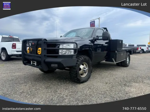Black 2008 Chevrolet Silverado 3500 HD Regular Cab & Chassis 161.5' W.B. 2D for sale in Lancaster, OH
