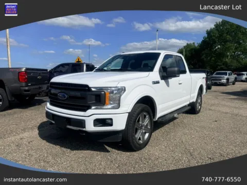 White 2018 Ford F-150 Super Cab XLT Pickup 4D 6 1/2 ft for sale in Lancaster, OH