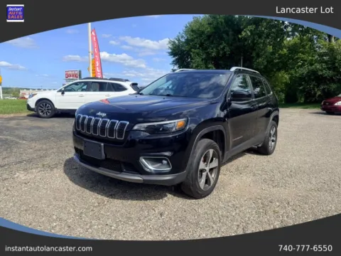 Black 2019 Jeep Cherokee Limited Sport Utility 4D for sale in Lancaster, OH