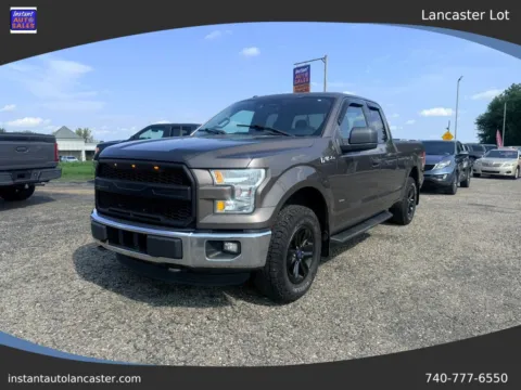 Gray 2015 Ford F-150 Super Cab XLT Pickup 4D 6 1/2 ft for sale in Lancaster, OH