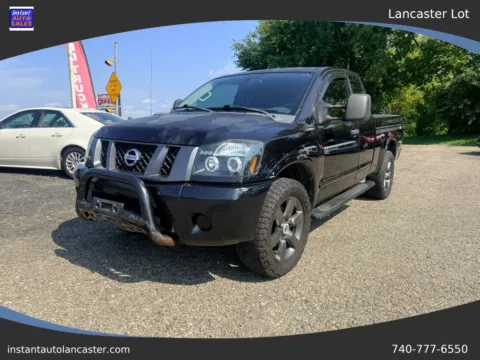 Black 2012 Nissan Titan King Cab SV Pickup 4D 6 1/2 ft for sale in Lancaster, OH
