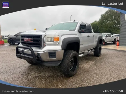 Silver 2015 GMC Sierra 1500 Double Cab Pickup 4D 6 1/2 ft for sale in Lancaster, OH
