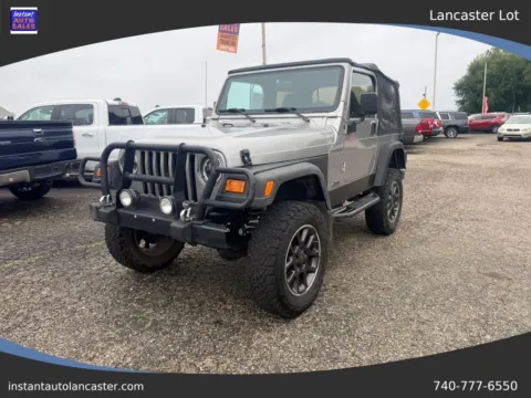 Silver 2000 Jeep Wrangler SE Sport Utility 2D for sale in Lancaster, OH