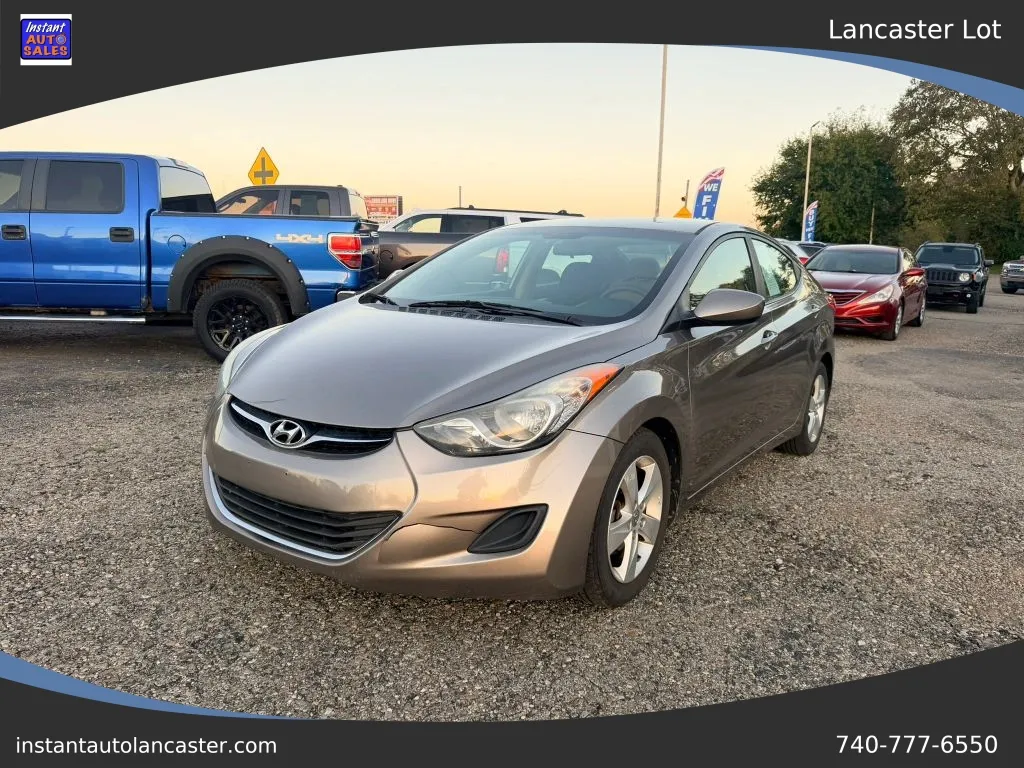 Beige 2013 Hyundai Elantra GLS Sedan 4D for sale in Lancaster, OH