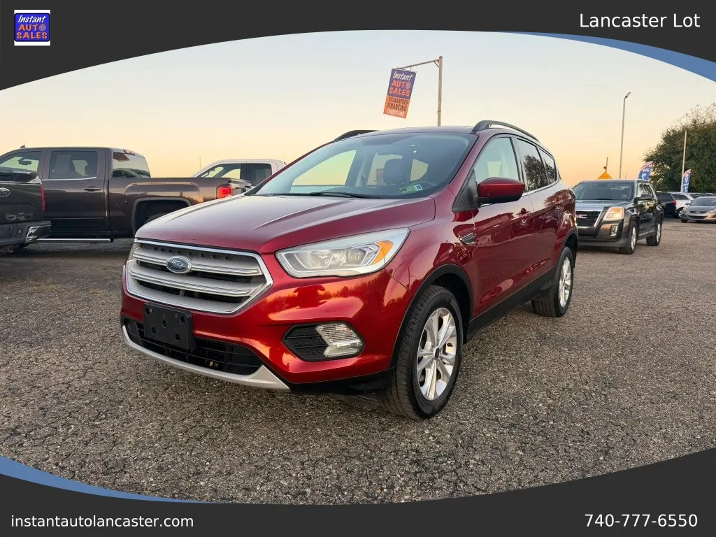 Red 2018 Ford Escape SEL Sport Utility 4D for sale in Lancaster, OH